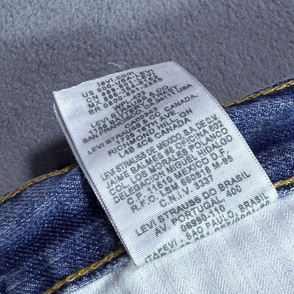 VINTAGE Levis Silver Tab Jeans Mens 42x32 Baggy Retro Y2K Cowboy Rodeo Ranch - Picture 5 of 12